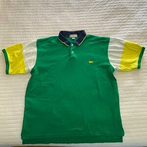 Men’s Golf Shirt from the Augusta National Golf Shop with The Master’s logo.